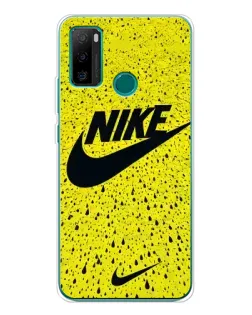 Чохол для Ulefone Note 10P з картинкою «Жовтий текстурний Nike»