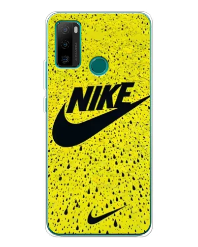 Чохол для Ulefone Note 10P з картинкою «Жовтий текстурний Nike»