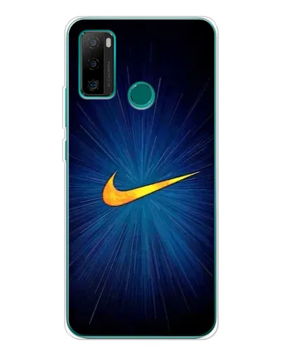 Чехол для Ulefone Note 10P с картинкой «Синий пульс Nike» Чехол для Ulefone Note 10P с картинкой «Синий пульс Nike»