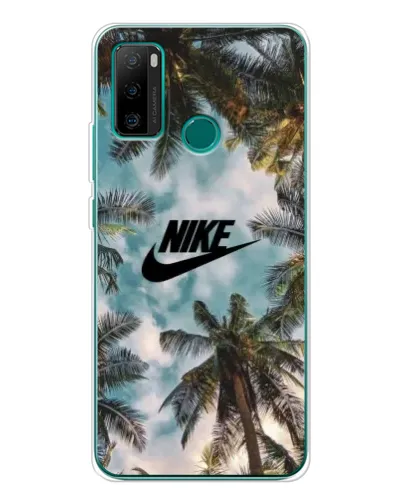 Чехол для Ulefone Note 10P с картинкой «Тропический принт Nike» Чехол для Ulefone Note 10P с картинкой «Тропический принт Nike»