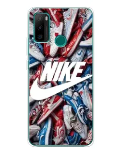 Чехол для Ulefone Note 10P с картинкой «Коллаж кроссовок Найк» Чехол для Ulefone Note 10P с картинкой «Коллаж кроссовок Найк»
