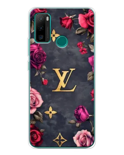 Чохол для Ulefone Note 10P з картинкою «Квітковий Louis Vuitton»