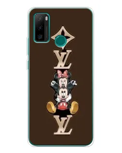 Чохол для Ulefone Note 10P з картинкою «LV та Міккі Маус»