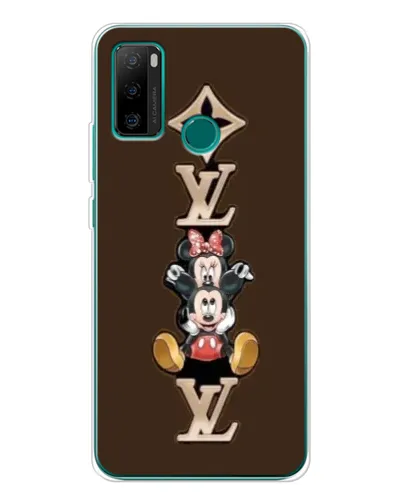 Чохол для Ulefone Note 10P з картинкою «LV та Міккі Маус»