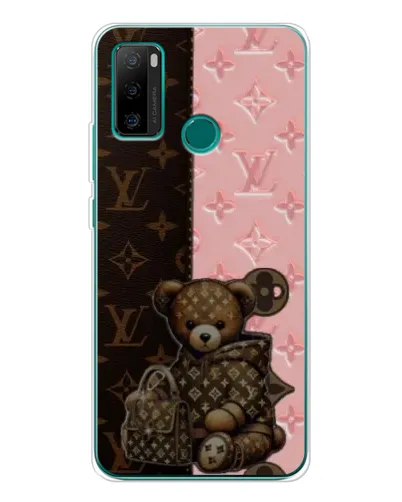Чохол для Ulefone Note 10P з картинкою «Ведмедик у стилі LV»