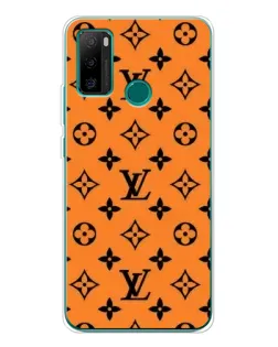 Чохол для Ulefone Note 10P з картинкою «Помаранчевий стиль LV»