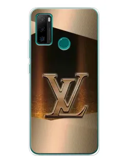 Чохол для Ulefone Note 10P з картинкою «LV — золоте сяйво»