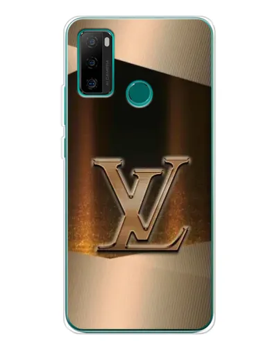Чохол для Ulefone Note 10P з картинкою «LV — золоте сяйво»