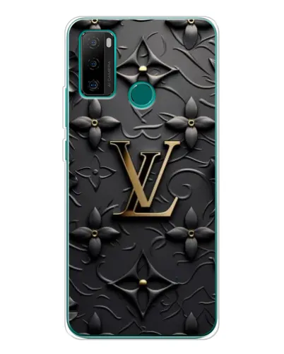Чохол для Ulefone Note 10P з картинкою «Шкіряна текстура LV»
