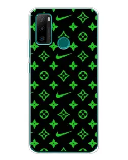 Чохол для Ulefone Note 10P з картинкою «Неоновий принт LV»