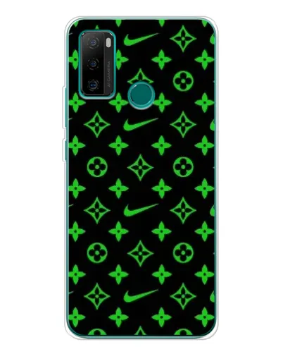 Чохол для Ulefone Note 10P з картинкою «Неоновий принт LV»