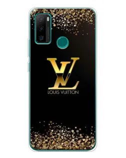 Чохол для Ulefone Note 10P з картинкою «LV — золоті іскри»