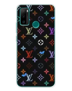 Чохол для Ulefone Note 10P з картинкою «Кольорова монограма LV»
