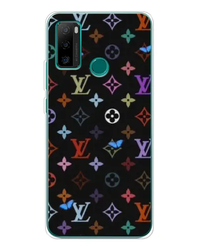 Чохол для Ulefone Note 10P з картинкою «Кольорова монограма LV»