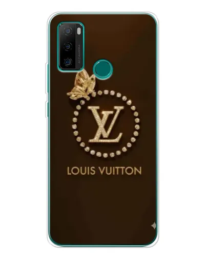 Чохол для Ulefone Note 10P з картинкою «LV — золота печатка»