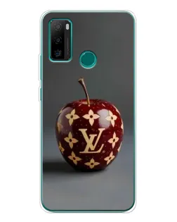 Чохол для Ulefone Note 10P з картинкою «Червоне яблуко LV»