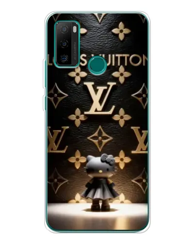 Чохол для Ulefone Note 10P з картинкою «Монограма з фігурою»