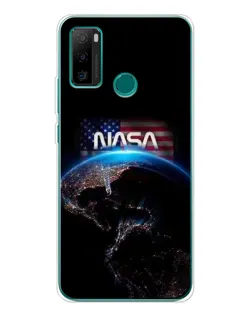 Чохол для Ulefone Note 10P з картинкою «Земля з космосу NASA»