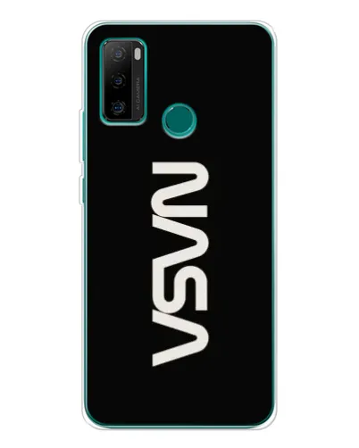 Чохол для Ulefone Note 10P з картинкою «NASA — вертикальний логотип»