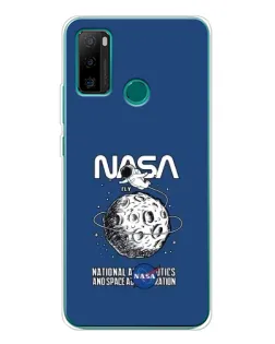 Чохол для Ulefone Note 10P з картинкою «NASA — місячна місія»
