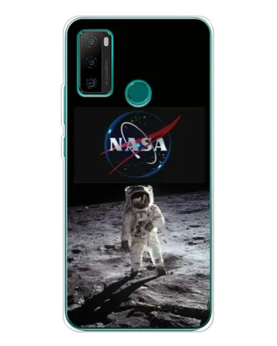 Чохол для Ulefone Note 10P з картинкою «Астронавт на Місяці»