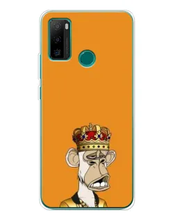 Чохол для Ulefone Note 10P з картинкою «Золота мавпа Bored Ape»