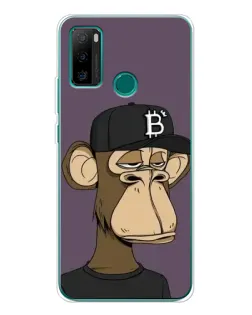 Чохол для Ulefone Note 10P з картинкою «Bored Ape в кепці»