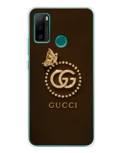 Чохол для Ulefone Note 10P з картинкою «Gucci — золотий метелик»