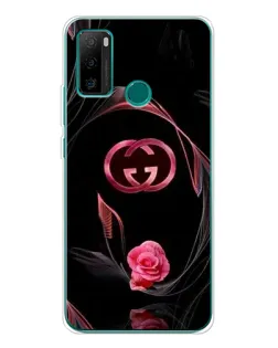 Чохол для Ulefone Note 10P з картинкою «Gucci — неонова троянда»
