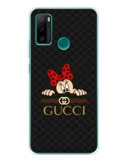 Чохол для Ulefone Note 10P з картинкою «Мінні Маус Gucci — чорний»