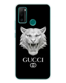 Чехол для Ulefone Note 10P с картинкой «Gucci — серебряный лев» Чехол для Ulefone Note 10P с картинкой «Gucci — серебряный лев»