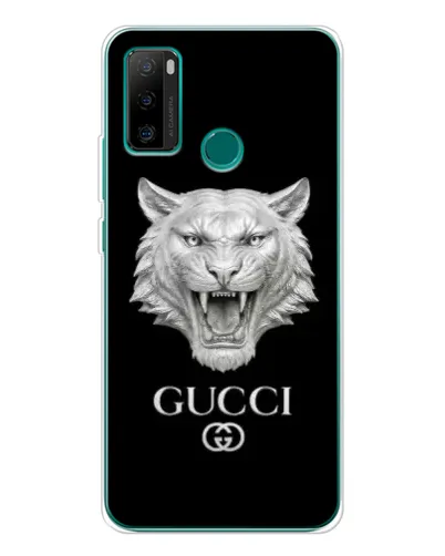 Чехол для Ulefone Note 10P с картинкой «Gucci — серебряный лев» Чехол для Ulefone Note 10P с картинкой «Gucci — серебряный лев»