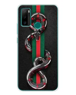 Чехол для Ulefone Note 10P с картинкой «Gucci — змея на полосе» Чехол для Ulefone Note 10P с картинкой «Gucci — змея на полосе»