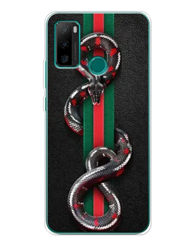 Чехол для Ulefone Note 10P с картинкой «Gucci — змея на полосе» Чехол для Ulefone Note 10P с картинкой «Gucci — змея на полосе»