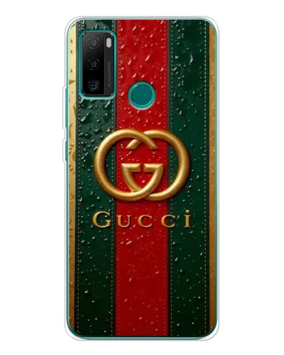 Чехол для Ulefone Note 10P с картинкой «Gucci — фирменная полоса и золото» Чехол для Ulefone Note 10P с картинкой «Gucci — фирменная полоса и золото»