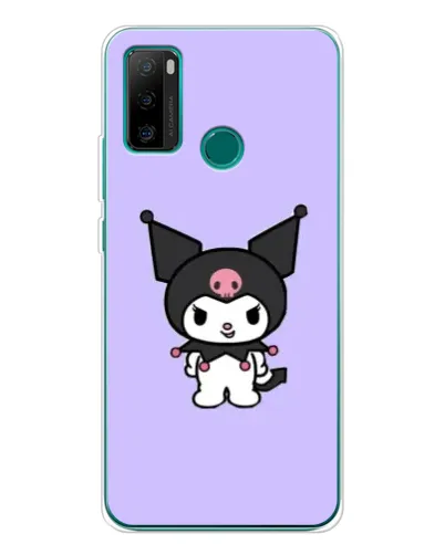 Чехол для Ulefone Note 10P с картинкой «Kuromi — нежный фиолетовый»
