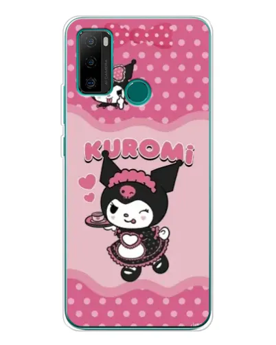 Чехол для Ulefone Note 10P с картинкой «Kuromi в очках»