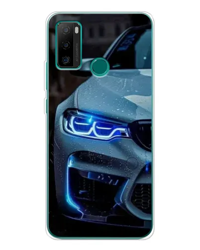 Чехол для Ulefone Note 10P с картинкой «Взгляд BMW с синими фарами»