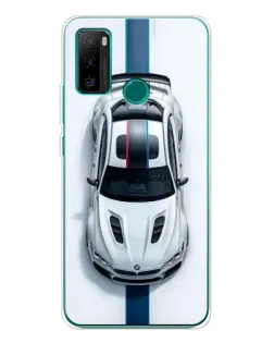Чехол для Ulefone Note 10P с картинкой «Вид сверху — BMW M»