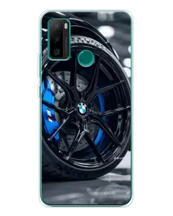 Чехол для Ulefone Note 10P с картинкой «Колесо BMW вблизи»