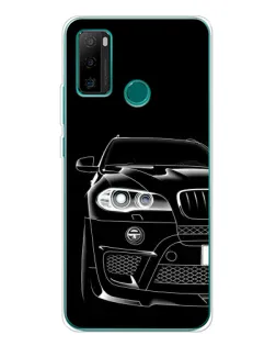 Чехол для Ulefone Note 10P с картинкой «Темный силуэт BMW»