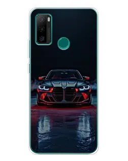 Чехол для Ulefone Note 10P с картинкой «BMW на мокрой дороге»