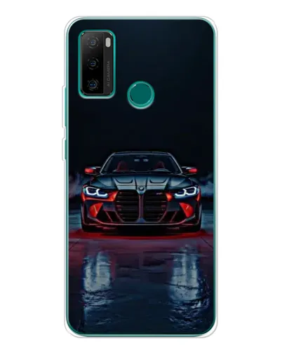 Чехол для Ulefone Note 10P с картинкой «BMW на мокрой дороге»