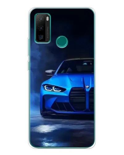 Чехол для Ulefone Note 10P с картинкой «Голубая BMW M4»