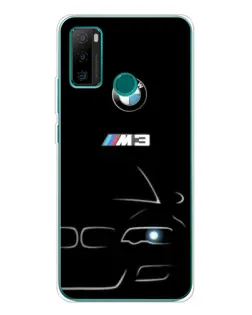 Чехол для Ulefone Note 10P с картинкой «Минималистичный принт BMW M3»