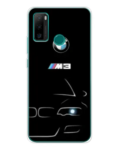 Чехол для Ulefone Note 10P с картинкой «Минималистичный принт BMW M3»