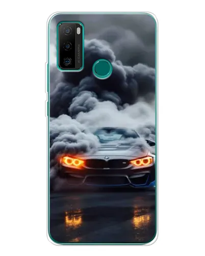 Чехол для Ulefone Note 10P с картинкой «BMW в дыму»
