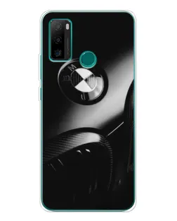 Чехол для Ulefone Note 10P с картинкой «Эмблема BMW — макро»