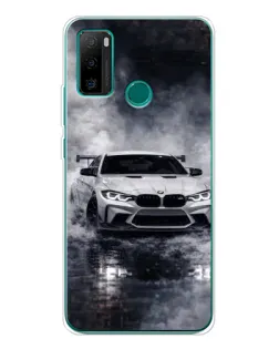 Чехол для Ulefone Note 10P с картинкой «BMW сквозь туман»