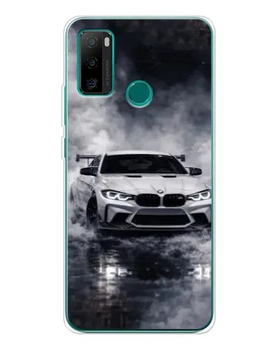 Чехол для Ulefone Note 10P с картинкой «BMW сквозь туман»